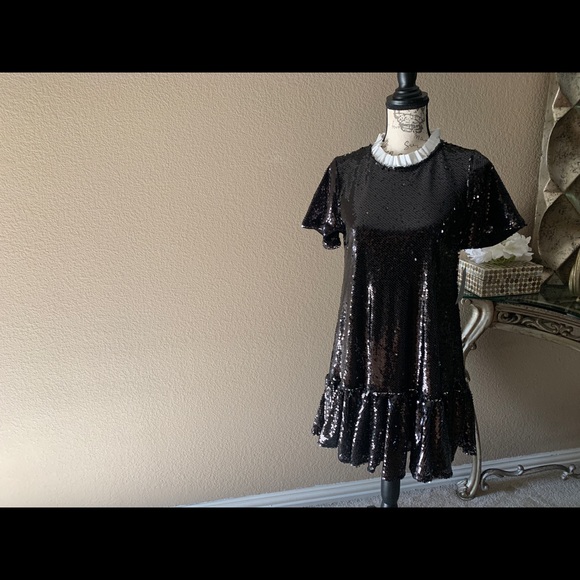 Sparkly Glitter New Years Cocktail Dress - Picture 2 of 4